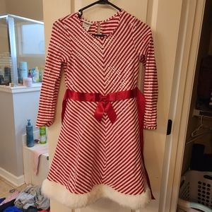 Bonnie Jean girls Christmas dress size 14